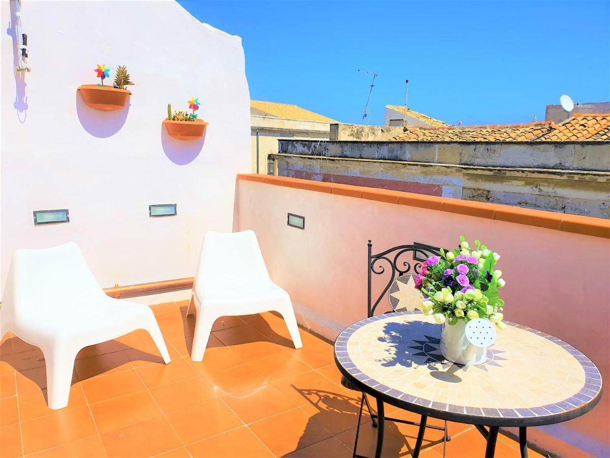 Una Terrazza Per Due Syrakus Exterior foto